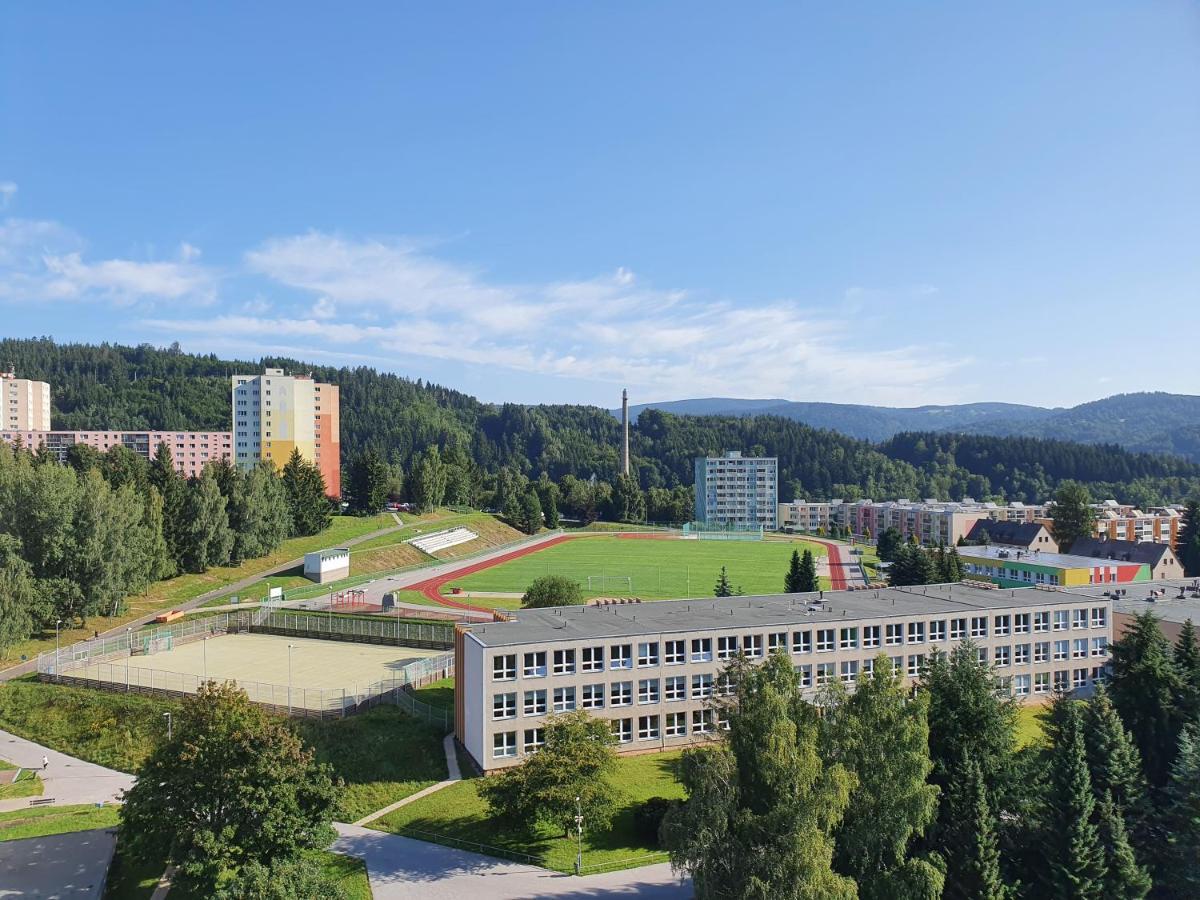 Horska Vyhlidka Apartment Tanvald Bagian luar foto